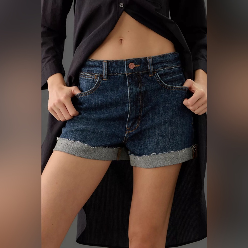 Pilcro Signature High-Rise Shorts